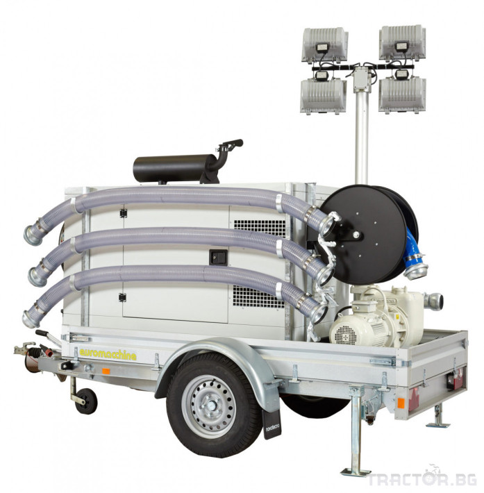 Техника за почистване Мултифункционална моторна помпа LAMPO Emergency ELA 01 CD – за бърза реакция при природни бедствия и аварийни ситуации 2 - Трактор БГ